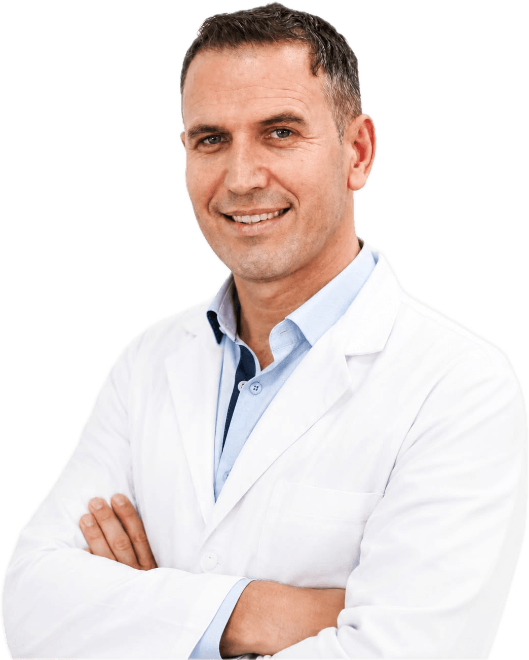 Portret i Dr. Abdurrahman Zogaj, specialist ORL